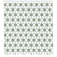 thumbnail image 3 of Ambesonne Abstract Shower Curtain, Traditional Oriental Art, 69"Wx84"L, White Olive Green, 3 of 3