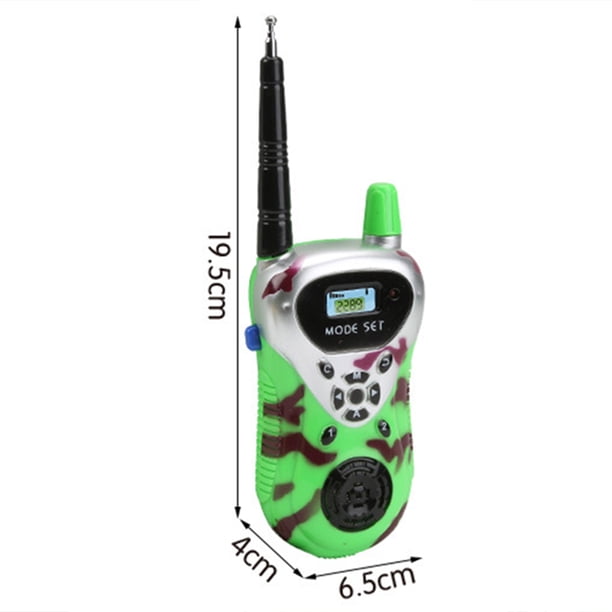 Radio Radio remota Voz Llamada fácil Walkie Talkie Juguete Comunicador Niños Juguete para regalo Sywqhk libre de BPA