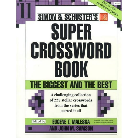 S&s Super Crossword Puzzles Simon & Schuster Super Crossword Puzzle Book #11, Book 11, (Paperback)