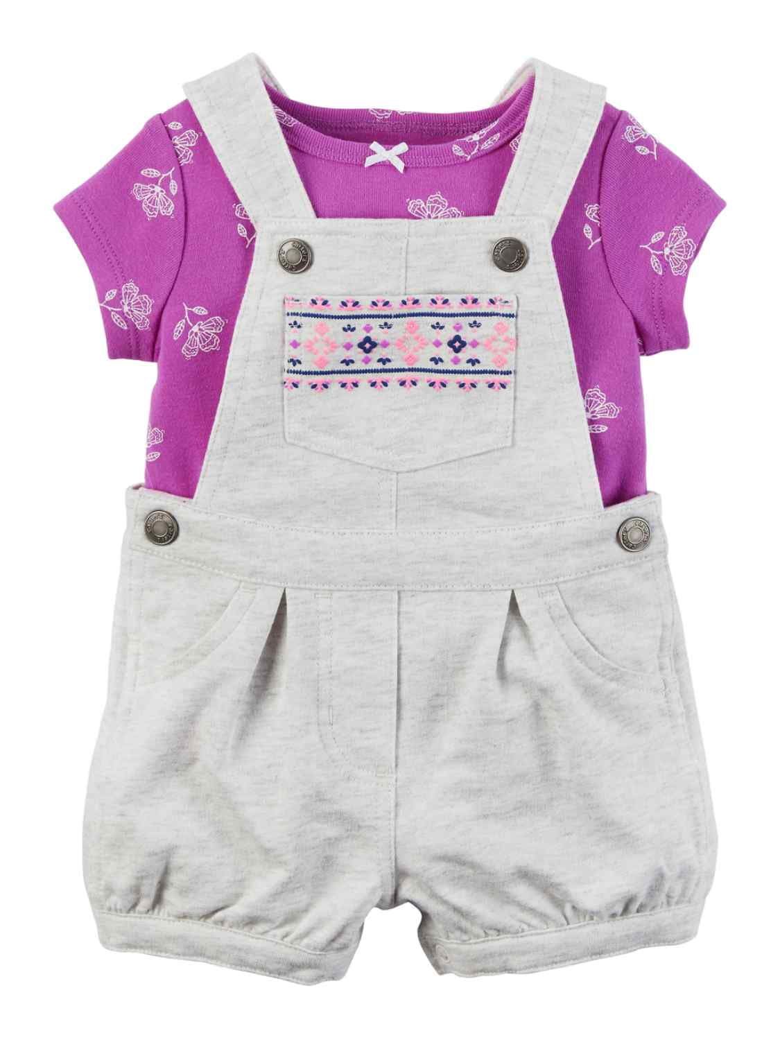 carters baby girl overalls