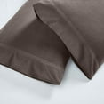 thumbnail image 5 of Superior Solid Flannel Cotton Pillowcases, Set of 2, Standard, Charcoal, 5 of 6