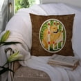 thumbnail image 3 of Carolines Treasures SS8906PW1414 Golden Retriever Decorative Fabric Pillow, 3 of 4