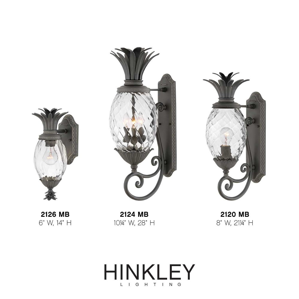 Hinkley Lighting - LED Wall Mount - Plantation - 1 Light Small Outdoor Wall - image 4 of 5