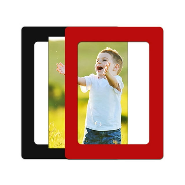 CSChome Photo Frame Self Adhesive Magnetic Photo Frame: Thin No Punch Photo Wall Sticker for DIY Home Decor