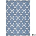 thumbnail image 3 of nuLOOM Outdoor Moroccan Trellis Area Rug (5'3 x 7'6) Blue, 3 of 3