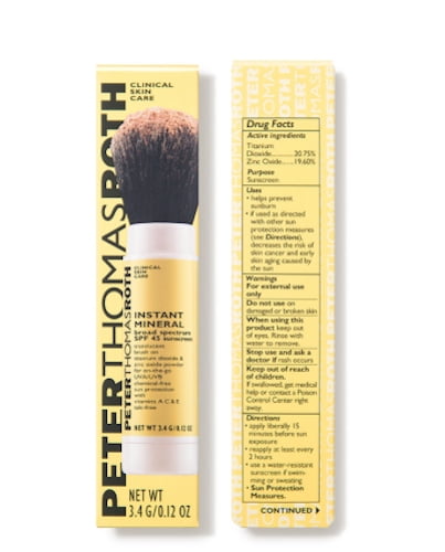 instant mineral broad spectrum spf 45 sunscreen