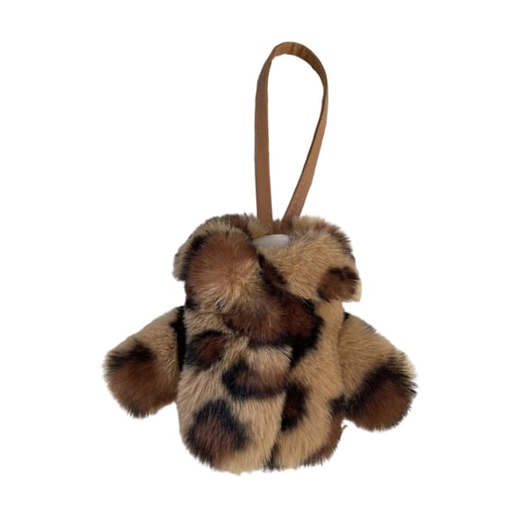 Plush Doll Clothes Pendant Keychain Decorative Key Holder For Backpacks Charm