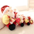 thumbnail image 3 of Muñeco de peluche navideño de Papá Noel Meskcv 18 cm, 3 of 5