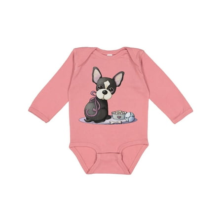 

Inktastic Cherry Chihuahua Puppy Dog Gift Baby Boy Long Sleeve Bodysuit