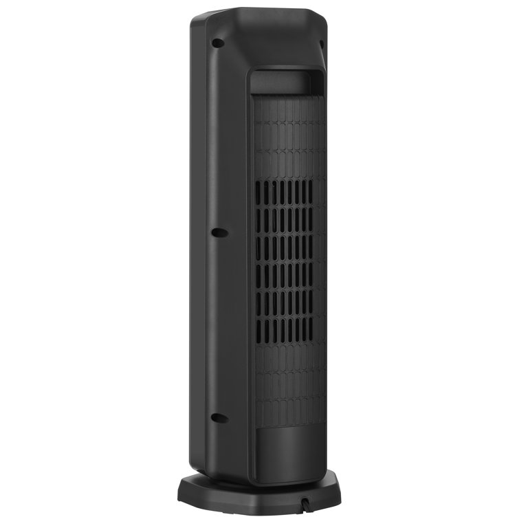 Better Homes u0026 Gardens 23 Electric Ceramic Tower Heater, LED Display u0026  Remote Silver - Walmart.com