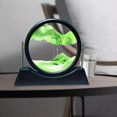 thumbnail image 3 of GUOOL 3D Flowing Picture Plastic Sculptures Glass Landscape for Desktop Gift Study D, 3 of 8