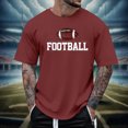 thumbnail image 2 of LUOGENLI T-shirts pour Homme pour Hommes T-Shirt de Sport à Manches Courtes pour Homme T-shirts pour Hommes T-shirts Graphiques T-shirts de la Saint-Patrick 4TG T-shirts pour Hommes T-shirts Graphiques Saint-Patrick Rouge TTTG, 2 of 4