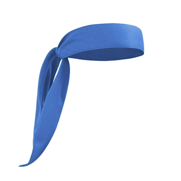 Diadema sólida antideslizante Eigraketly ajuste bufanda deportiva endotérmica Azul zafiro OD020526-12B