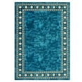 thumbnail image 3 of Haperlare Area Rug Washable Rugs Modern Rug Accent Geometric Border Rug Non-Slip Throw Area Rugs for Bedroom Living Room, 9' x 12' Teal, 3 of 7