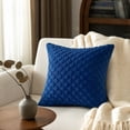 thumbnail image 6 of Textured Knit Throw Pillow Cover Soft Square Decorative Cushion Case for Outdoor Patio Sofa Couch and Home, 6 of 7