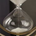 thumbnail image 4 of European Retro Metal Rotate Hourglass Office Sand Timer Ornaments, Oval Rotating, L, 4 of 4
