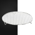 thumbnail image 3 of Lubelski Stainless Steel Round Kitchen Steaming Cooking Grilling Rack for Air Frying Pot, 3 of 9