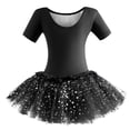 thumbnail image 2 of Girls Ballet Dress with Tutu, Sparkly Skirted Leotard, Stretch Dancewear for Ballet & Dance Class, 2 of 6