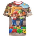 thumbnail image 1 of Mario Jeux T-shirts de Mode à Manches Courtes pour Garçons Filles Enfants, 1 of 2