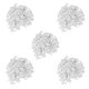 thumbnail image 1 of 500 piezas de terminales de conectores de cable de calibre de empalme de extremo cerrado de calibre 22-16 AWG (blanco), 1 of 8