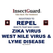 InsectGuard Permethrin Treated Tick Gaiters/Sleeves Repels Tick Mosquitoes Flies Chiggers & More Insect Repellent Complete Package 2 (Black/Black)