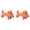 Orange 2 Packs, variant on Pet Cotton Rope Toys Molars Teeth Cleaning Dog Supplies Dog Toys Pet Supplies 6PCS