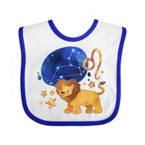 Inktastic Leo Constellation Zodiac Sign Illustration Boys or Girls Baby Bib