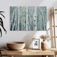 thumbnail image 3 of Elephant Stock Sounds Wall Art - Horizontal Canvas Wall Art - Living Room Wall Decor - Nature Canvas - Blue And White Decor By Tamara Gonda - 24" x 16", 3 of 8