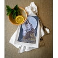 thumbnail image 2 of Howling Wolf, Fairbanks, AK (100% Cotton Tea Towel, Decorative Hand Towel, Kitchen and Home), 2 of 3