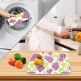 thumbnail image 4 of Ryvnso Grapes Leaves Dish Drying Mat for Kitchen Countertop 18x24 Large Dish Pad Drainer Rack Dish Sink Mats, 4 of 7