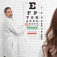 thumbnail image 6 of Eye Chart, Eye Chart No Fading for School Home Physical Examination Center Visual Acuity Measuring Educational, 6 of 6