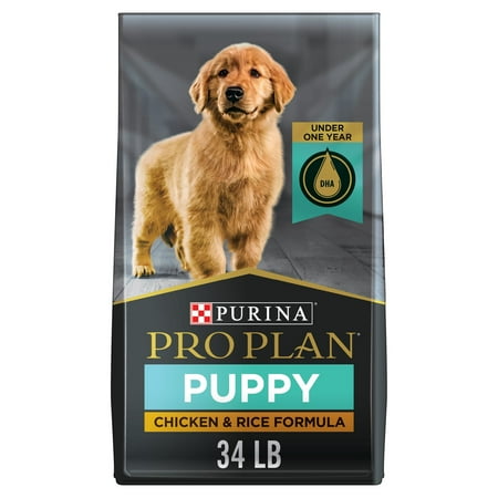 UPC: 0038100132703 | Purina Pro Plan Puppy Dry Dog Food High Protein Real Chicken & Rice 34 lb Bag