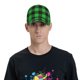 thumbnail image 4 of Balery Buffalo Plaid Green Black Gorra de béisbol de tamaño ajustable para correr, entrenar y actividades al aire libre. Gorra de papá para todas las estaciones., 4 of 6