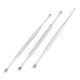 thumbnail image 3 of unids/set de removedor de cerumen de doble punta de acero inoxidable, cuchara para recoger orejas, herramienta de limpieza de orejas, 3 of 8