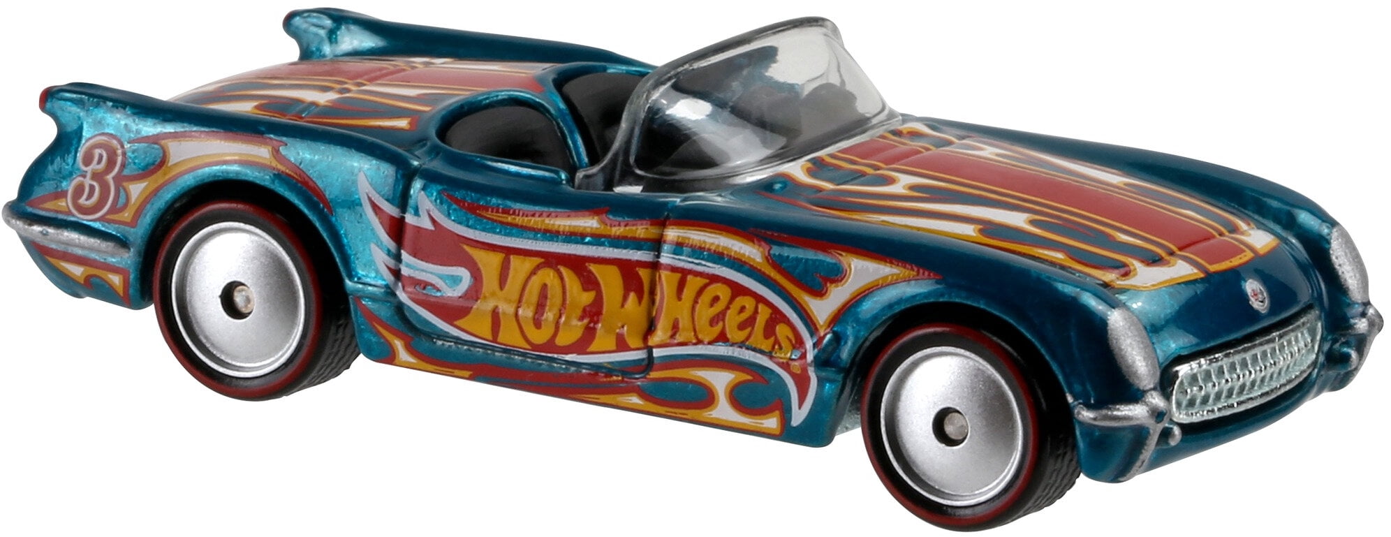 Hot Wheels '55 Chevy Corvette Vehicle, 2016 Collector Edition Metal Car