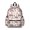 Fireman and Helmet, variant on Fireman and Dog Black Pattern Backpack for School, Cute School Bag with Adjustable Shoulder Straps and Padded Back, 13.4"x11"x4.7"