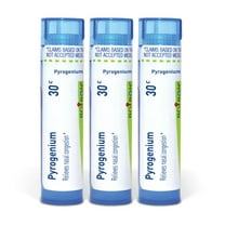 Boiron Pyrogenium 30C, Homeopathic Medicine for Nasal Congestion, 3 Count (3 x 80 Pellets)