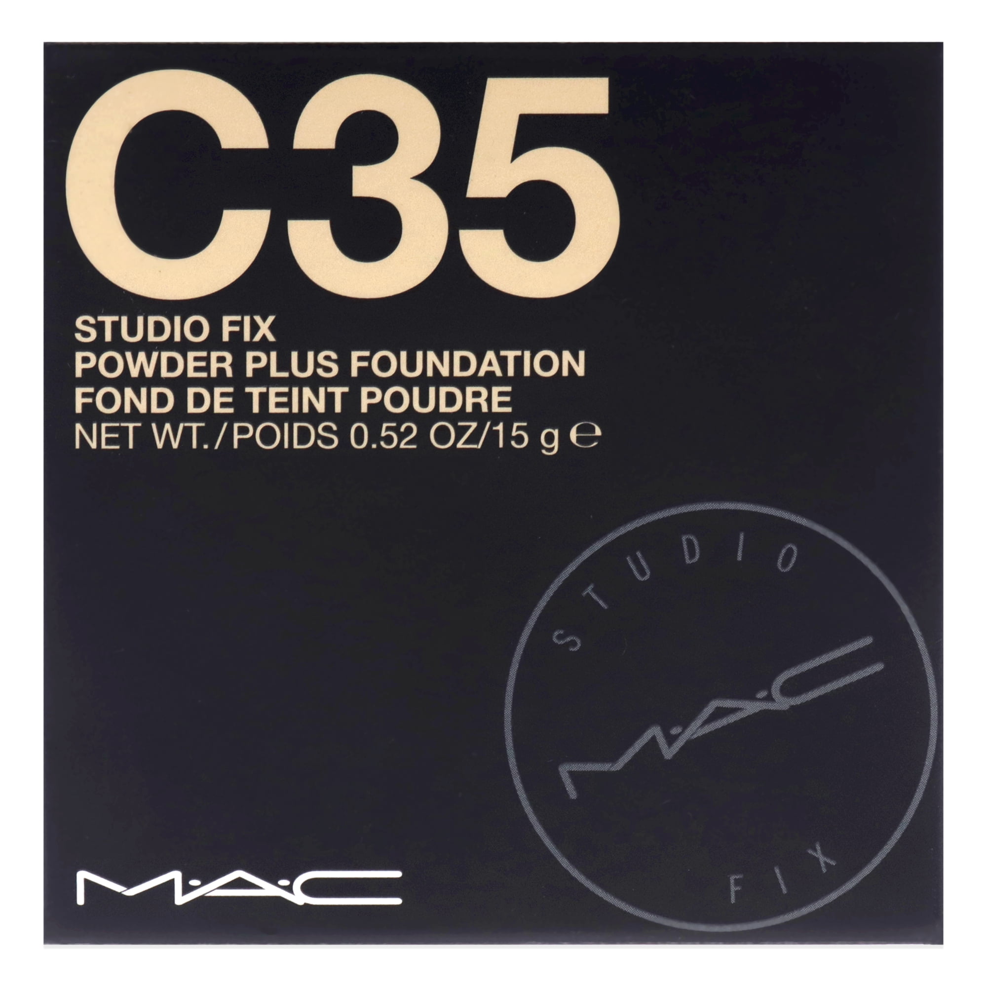 MAC Studio Fix Powder Plus Foundation - C35 , 0.52 oz Foundation