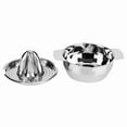 thumbnail image 2 of Stainless Steel Manual Lemon Squeezer Effortless Juicing Household Kitchen Fruit Juicer, 2 of 7