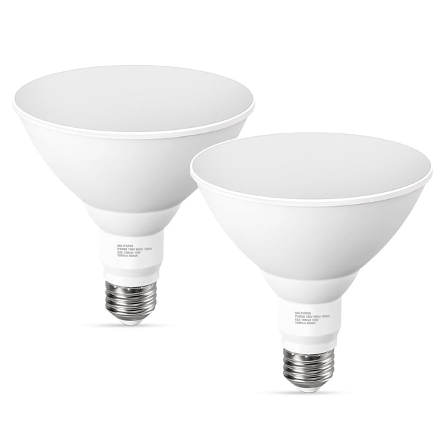 Bombilla GvvooHome PAR38 13W 5000K Impermeable Paquete de 2