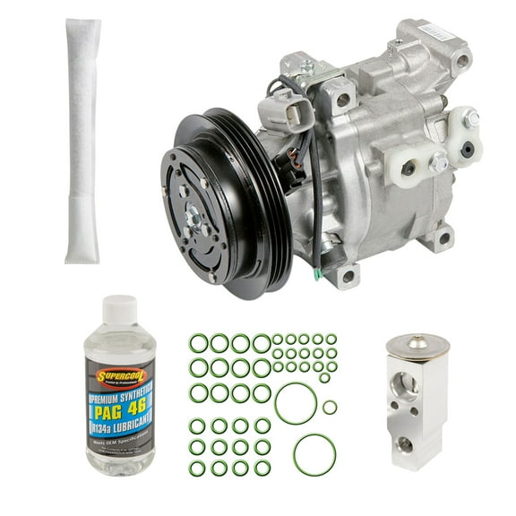 For Toyota Prius 2003 AC Compressor w/ A/C Repair Kit - BuyAutoParts