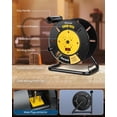 thumbnail image 2 of Carrete de almacenamiento de cables de extensión DEWENWILS con 4 salidas 13A, 2 of 7