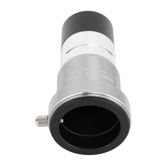 Lente Barlow Acabado Negro Mate 2X Interfaz de 1,25 Pulgadas ANGGREK