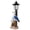 B, variant on Yucurem Solar Seabird Statues with Lantern, Waterproof Resin Seabird Pelican Figurine Standing on a Tree Stump with Solar LED Light for Patio Yard Lawn Walkway Decor