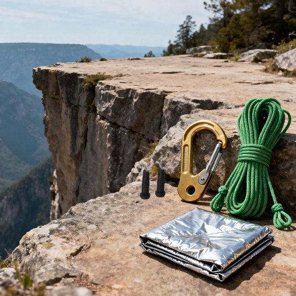 OULII 2Ud Tapas Para Bastón De Trekking Metálicas Negras Con Duradero Para Senderismo