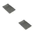 thumbnail image 3 of Bewildely Alfombra De Chenilla De Poliéster - Absorción Rápida Y Fuerte Sin Derrame Textura Absorbente Gris Claro 40cm * 60cm gris claro 40 cm * 60 cm 2Conjunto, 3 of 6