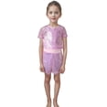 thumbnail image 5 of JSCDRPDWL Girls Clothing Sets Size 7-8 Teen Outfits for Girls 14-16 Trendy Outfits for 2 Year Old Girls Teen Girl Tops and Toddler Shorts Girls Clothes 3t, Pink 11-14 Years, 5 of 5