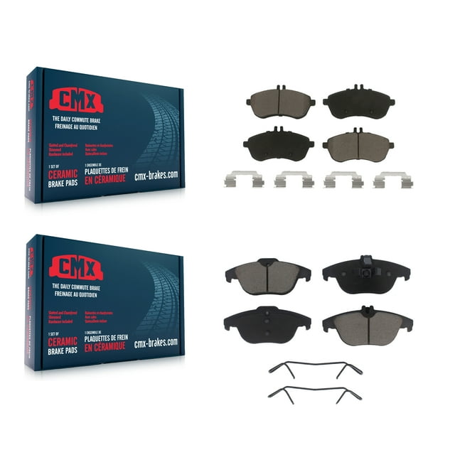 CMX Front Rear Ceramic Brake Pads Kit for Car Mercedes-Benz C300 C250 C230 KCX-100262
