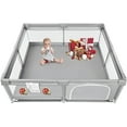 thumbnail image 1 of Baby Playpen, Extra Large 73x61 Inch Baby Playpen, Playard for for Babies and Toddlers, Kids Activity Center Infant Baby Fence with Gate, 1 of 9