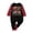 Baby, variant on Family Matching Christmas Pajamas Set Cute Flowing Pattern 2 Piece Tops and Pj Pants Set for Family Women Men